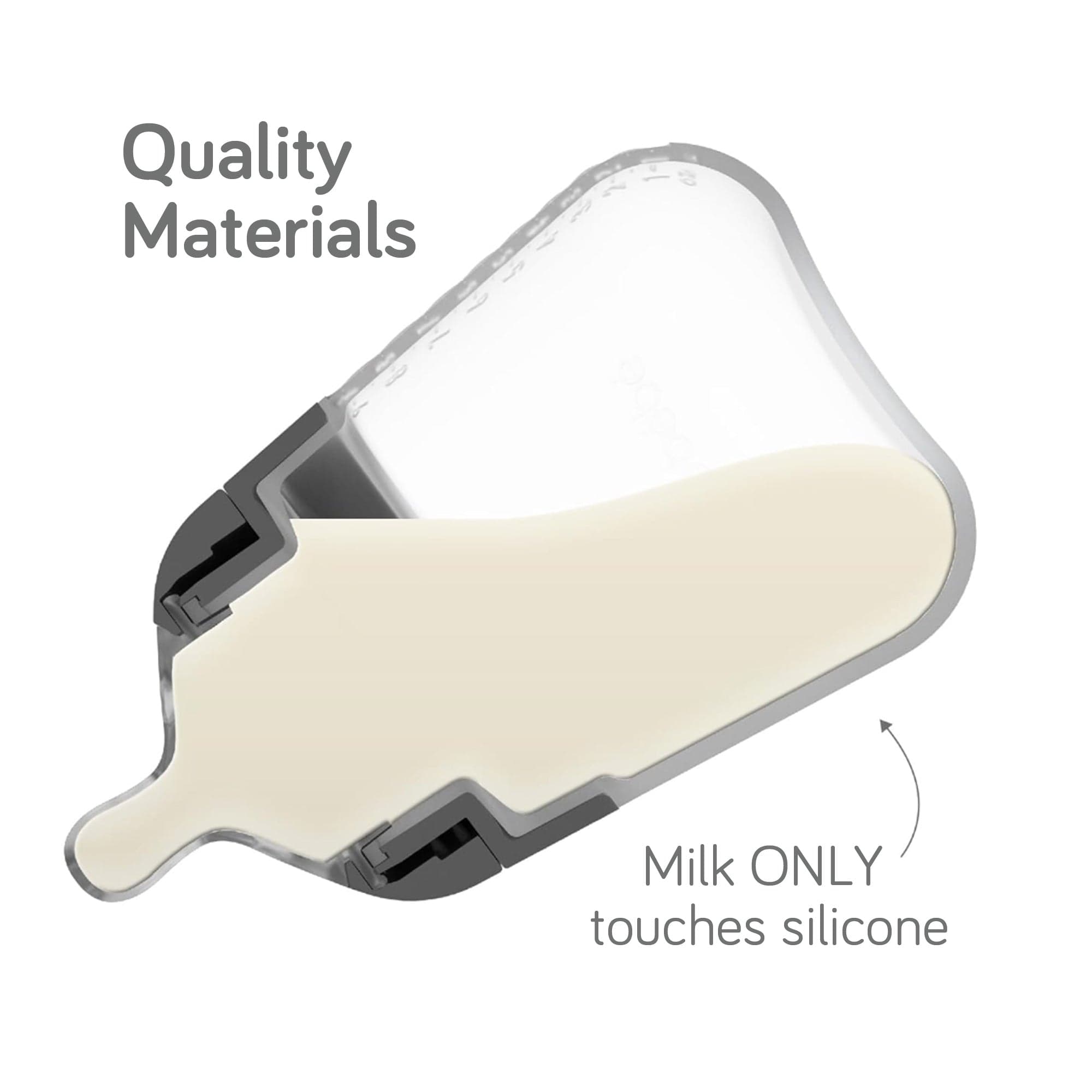 Nanobébé US 5oz Flexy Silicone Baby Bottle