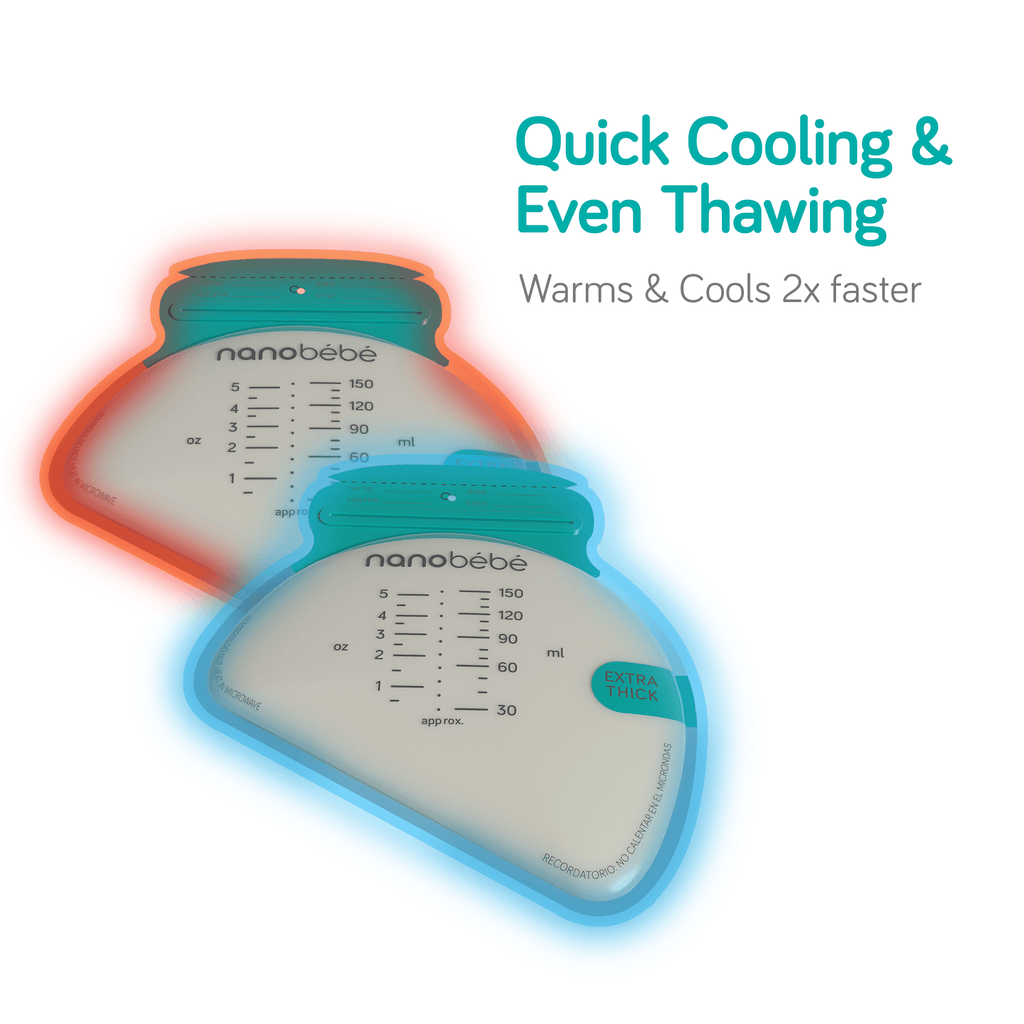 Breast Milk Storage Bag Refills Nanobébé Nanobébé US